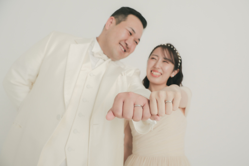 シンプルなスタジオ撮影♪