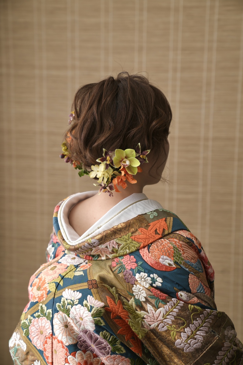 短いヘアでも可愛くヘアアレンジ出来ます✨✨