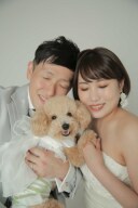 ペットとウエディングフォト