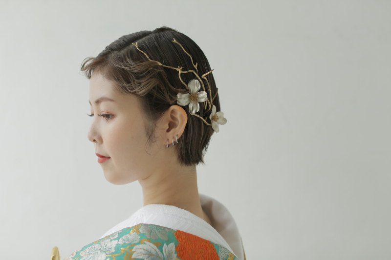 ショートヘアアレンジ紹介♪