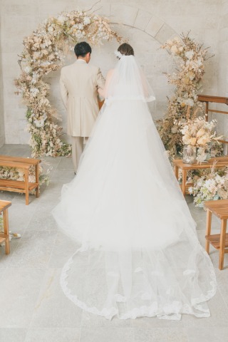 洋装チャペルスタジオ撮影♪