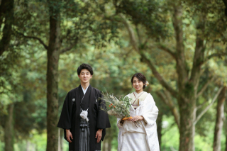 奈良公園和装ロケーション！鹿と一緒に♪