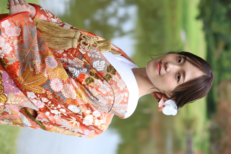 春日野園地で鹿たちと撮影♪