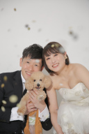 ペットとウエディングフォト