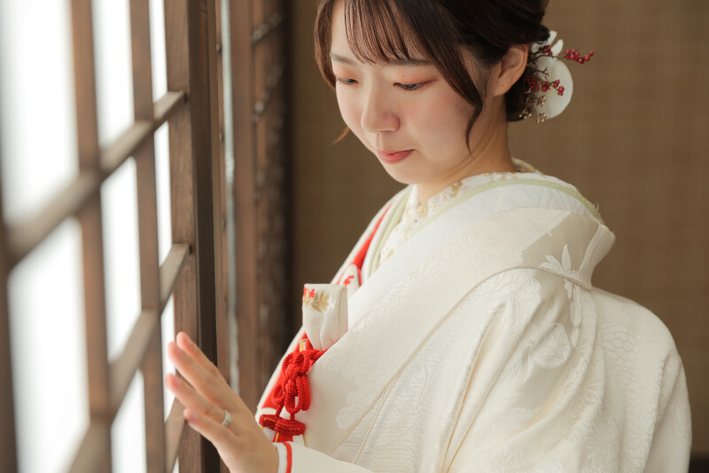 和装洋装ヘアスタイル