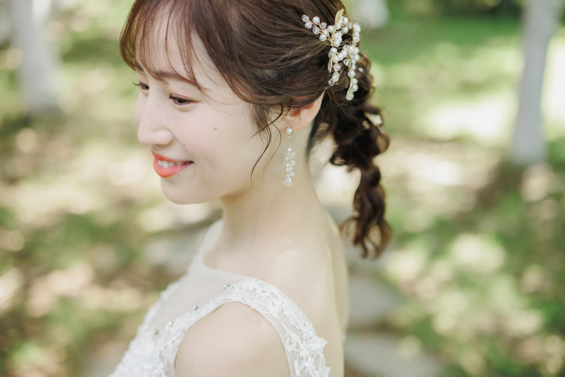 洋装ヘアスタイル