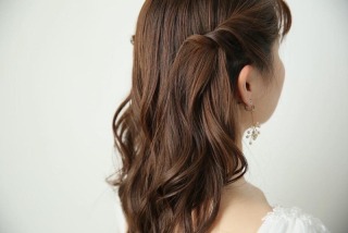 ハーフツインアレンジ