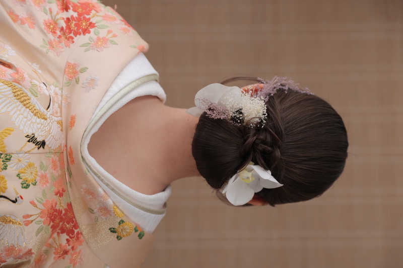 コーディネートとヘアスタイルのご紹介♪