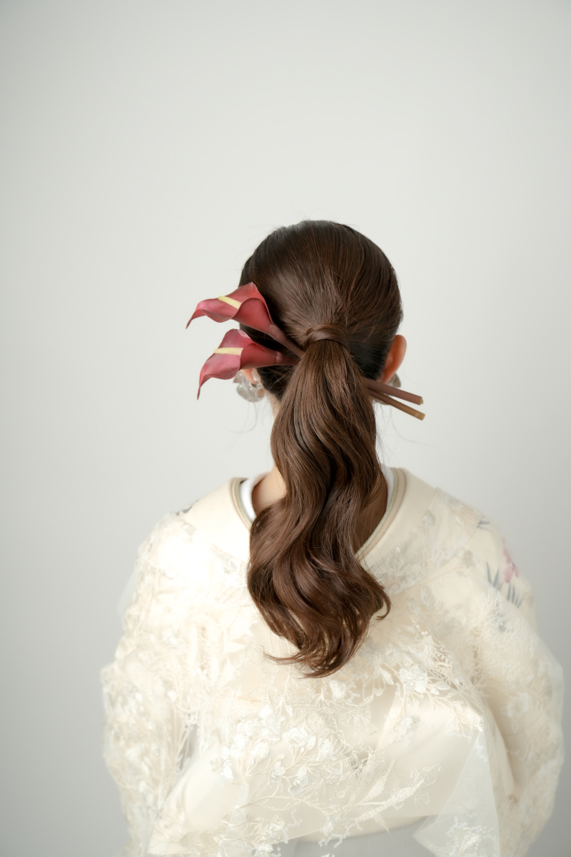 和装のヘアスタイルをご紹介♪