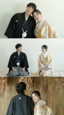 奈良での和装スタジオ、洋装ロケーション撮影･:.:+