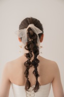 編みポニーヘア♪