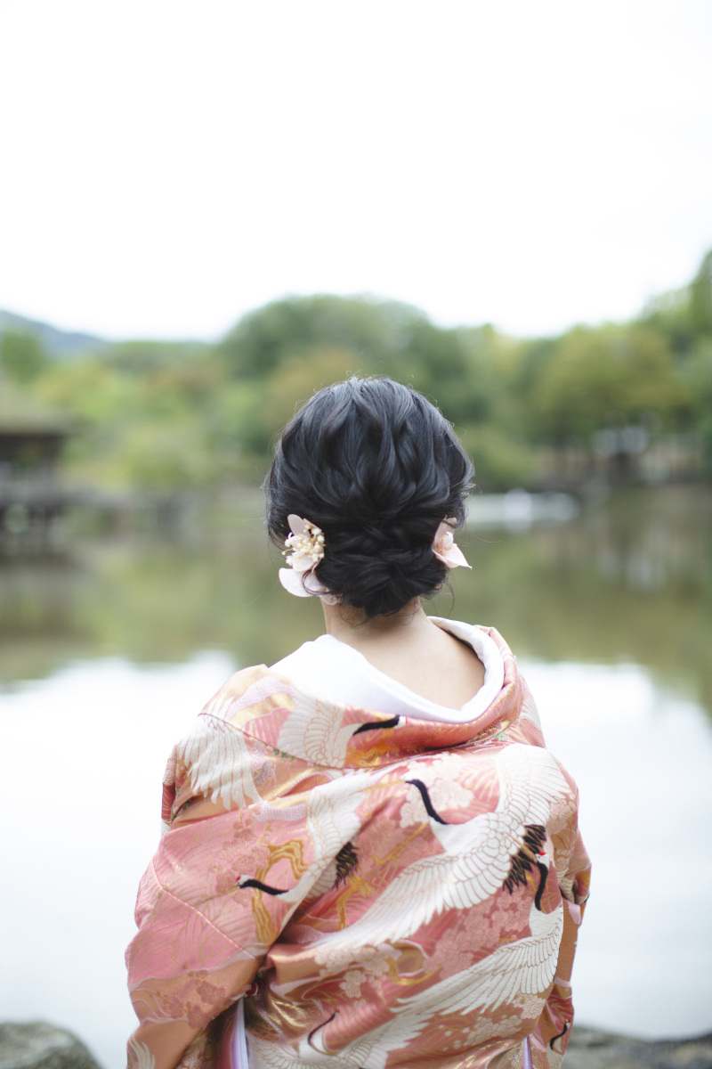 奈良を感じる浮見堂撮影♪