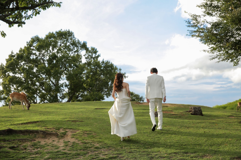 洋装ロケーション（in若草山）