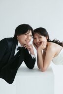 シンプルスタジオで叶える、大人可愛い前撮り