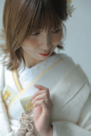 ボブヘアの新婦様の和装スタイル♪