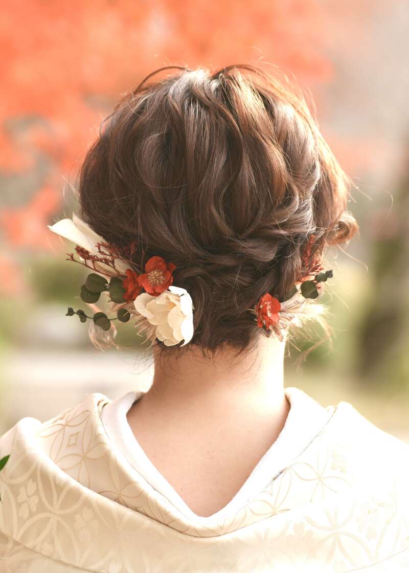 ショートヘアでも可愛くアレンジ♪♪