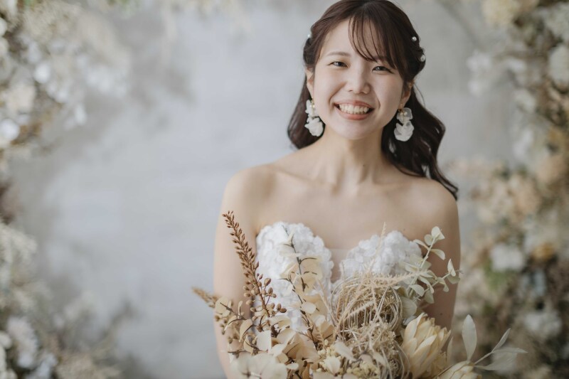 笑顔がとってもステキな新婦様でした♡