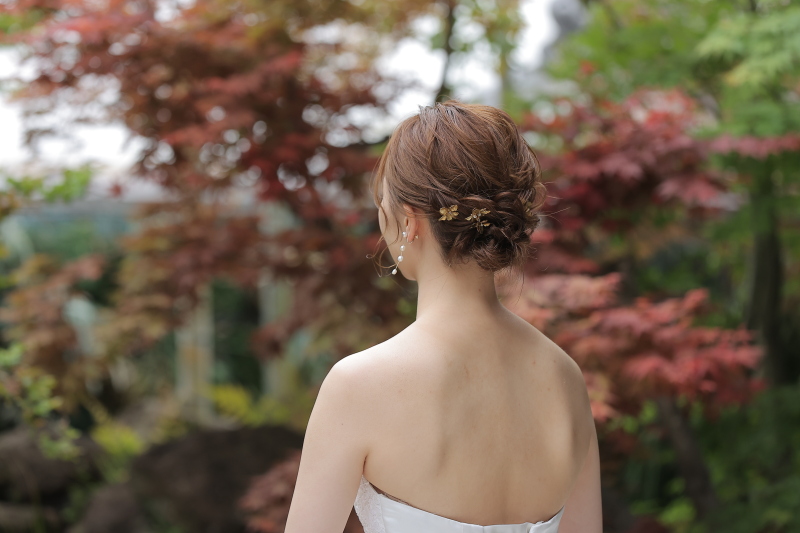 洋装ヘアスタイルご紹介♪