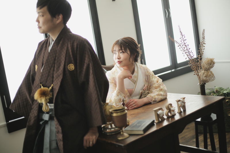 【和装ハウススタジオ】バリエーション豊富に撮影！
