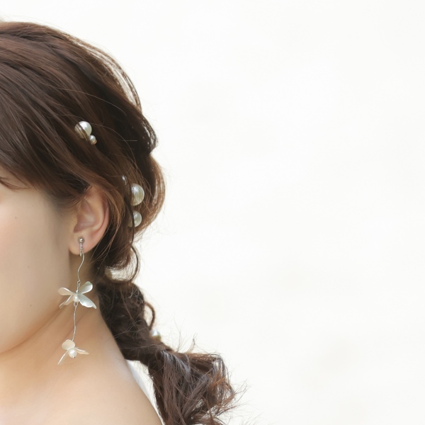 【スタジオTVBなんばパークス店】編みおろしからシニヨンにヘアチェンジ!
