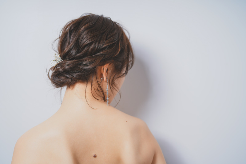  ボブヘアーのヘアアレンジ