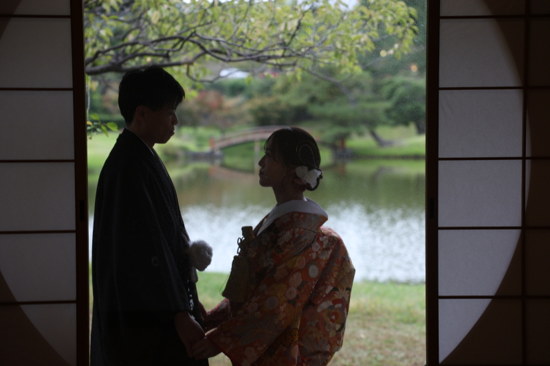 春日野園地で鹿たちと撮影♪