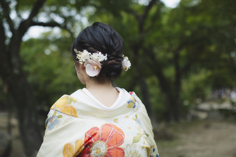 和装→洋装チェンジ