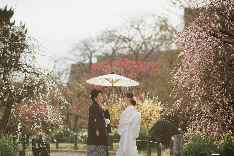 【2月・3月限定】大阪城 梅ロケーション＋チャペルスタジオ