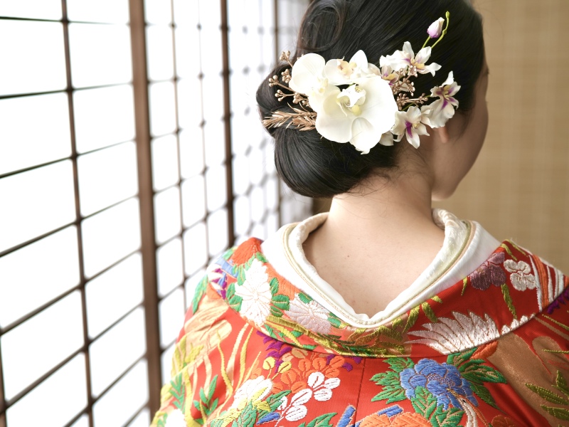 和装ヘアスタイルのご紹介〜。