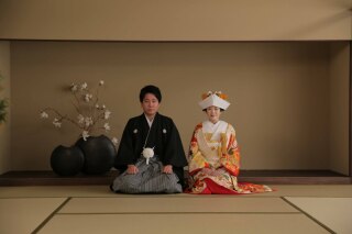 振袖を色打掛にリメイク