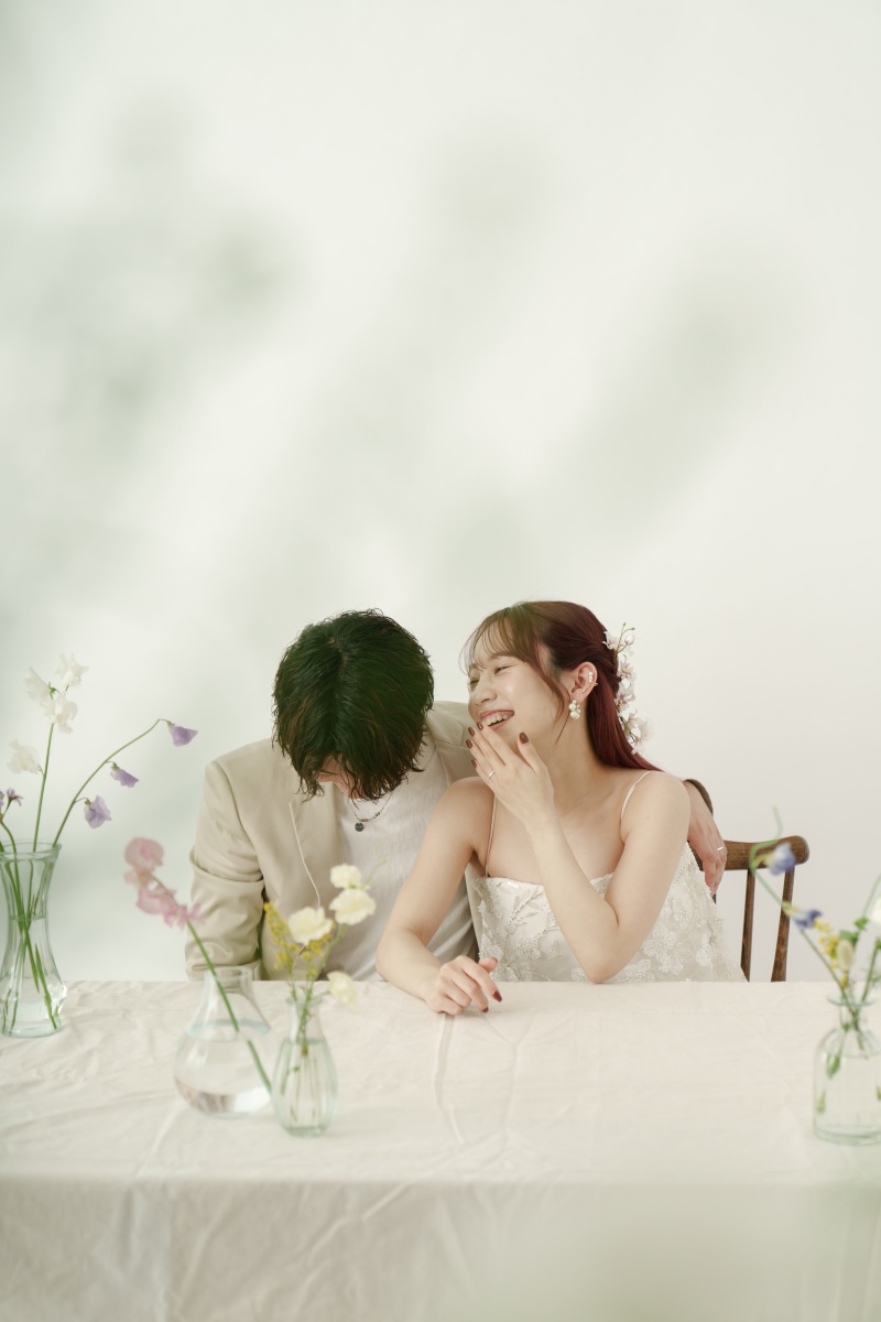 生花×ウェディングフォト