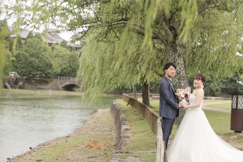 「スタジオと奈良公園で、雰囲気を変えて撮影しました」