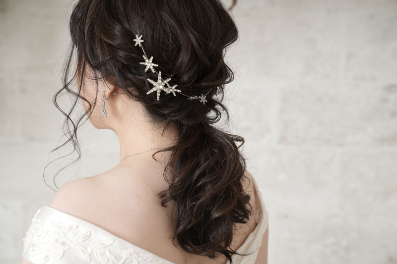 洋装ヘアスタイル