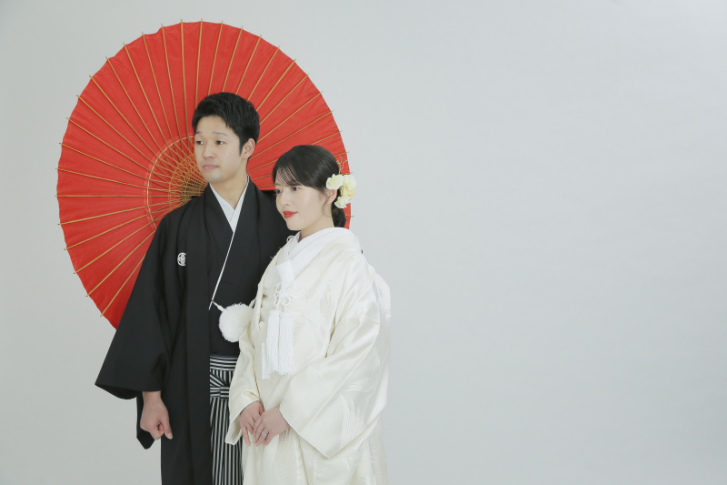 和装スタジオplus撮影♪白無垢+色打掛