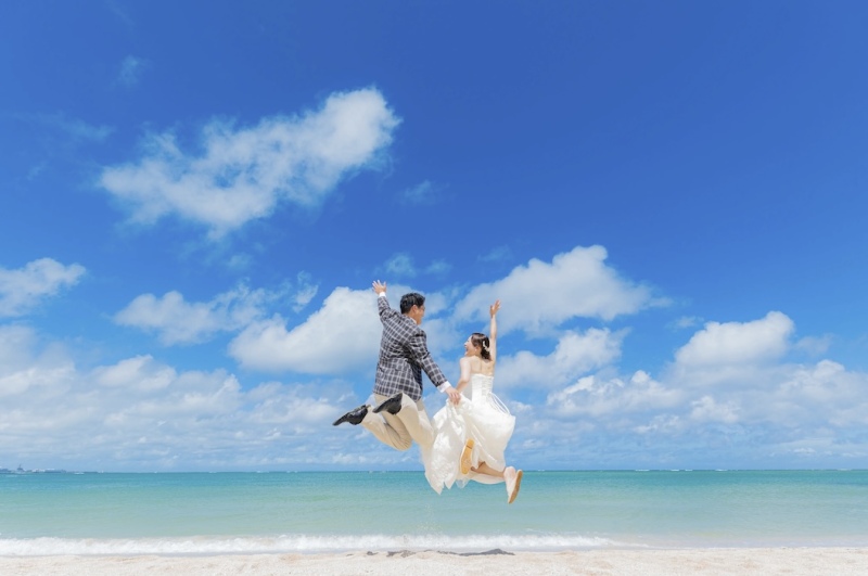 あこがれの場所で叶えるリゾートフォトウェディング