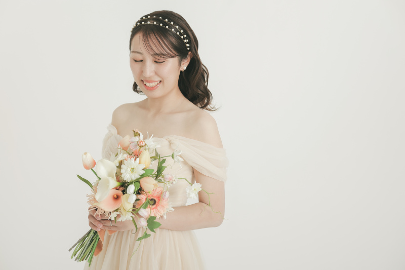 シンプルなスタジオ撮影♪