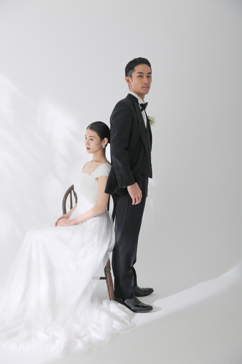 シンプルもナチュラルも叶う、ハウススタジオでのウェディングフォト