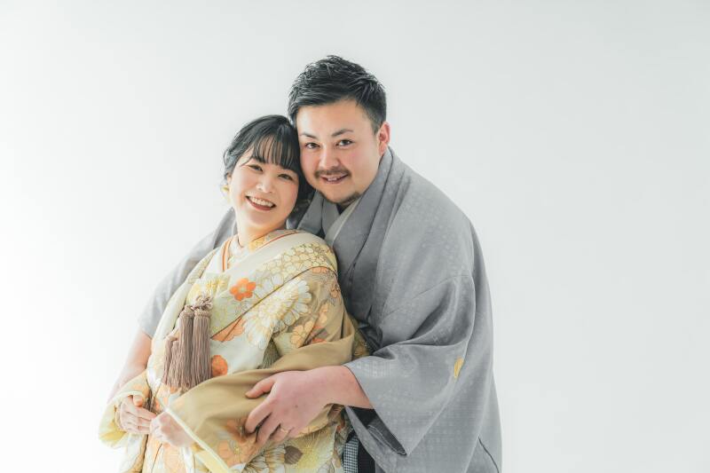 白背景 × 色打掛 × アイテム