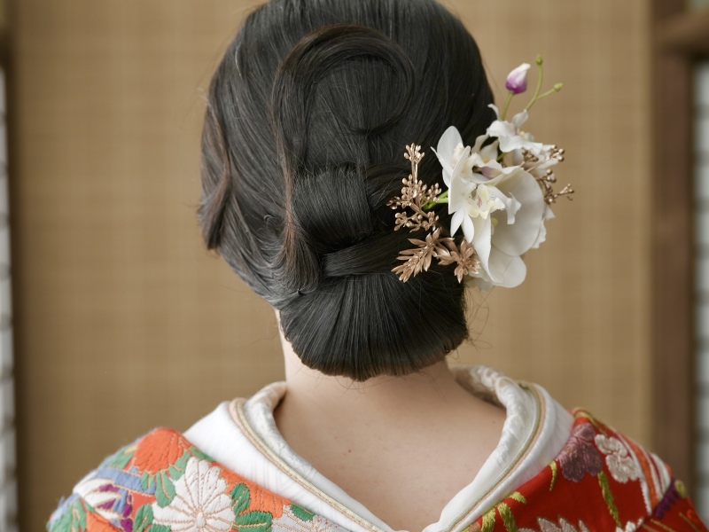 和装ヘアスタイルのご紹介〜。
