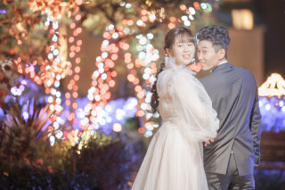 【なんばパークス店限定】光のウエディングフォト