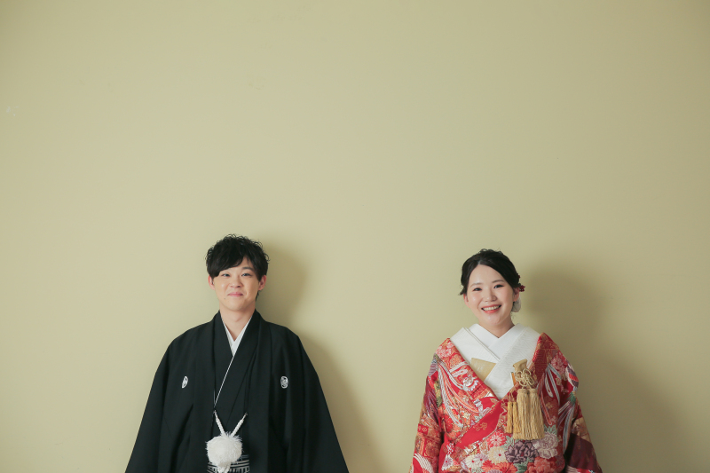 和装と洋装のスタジオ撮影♪
