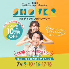 ウェディングフォトシャワー