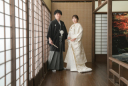 屋内庭園での和装撮影♪