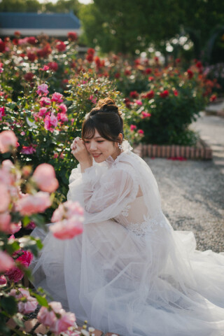 ふわふわお団子ヘア♡