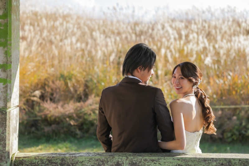 秋の生石高原ロケ