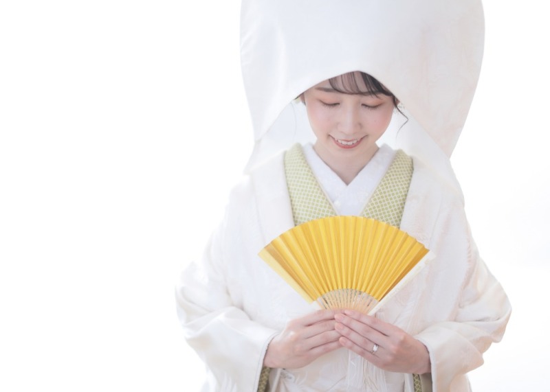 最適な綿帽子♪