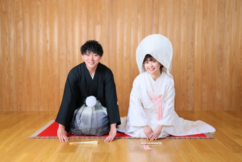 最適な綿帽子♪