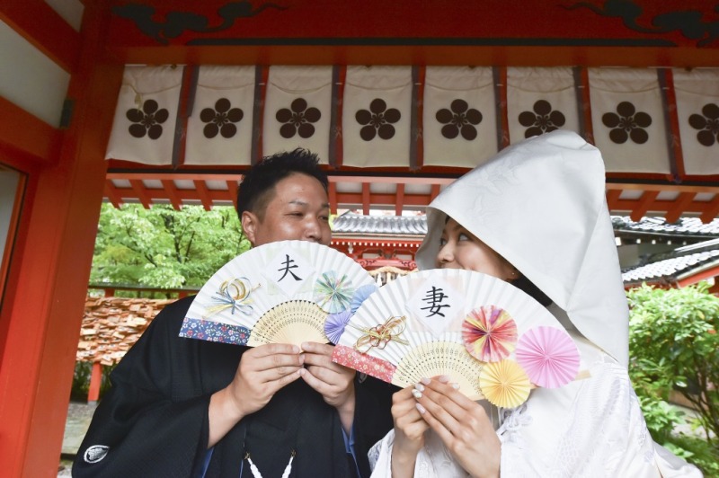 最適な綿帽子♪