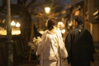 夜の灯り灯る主計町へ♡