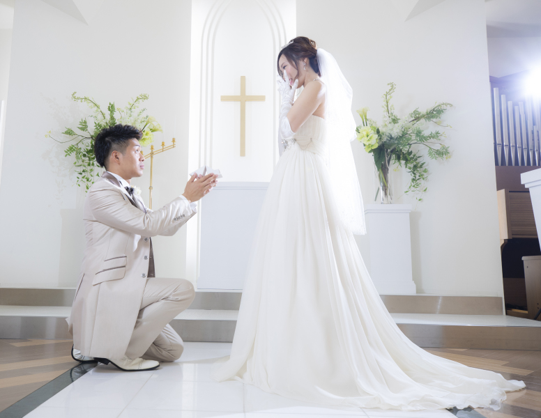 カタチにする結婚式【チャペルフォトウェディング】